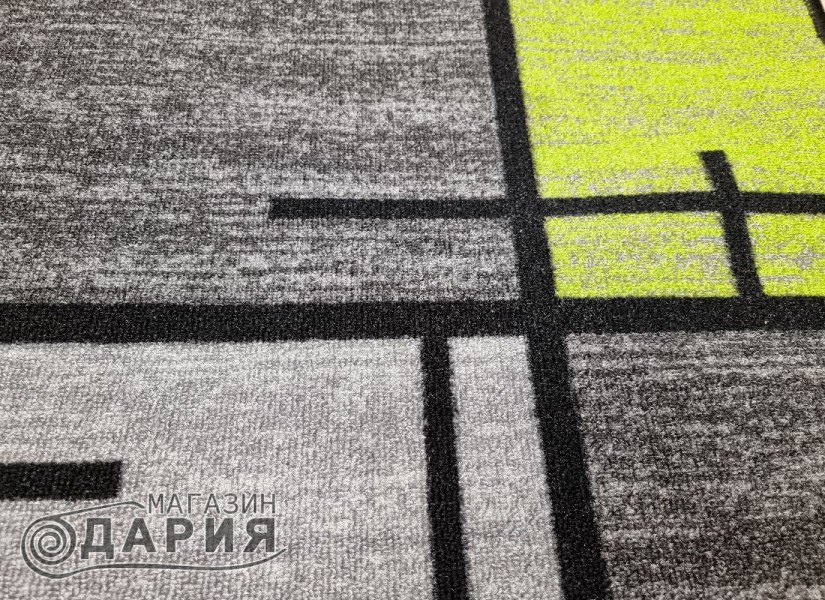 Мокетена пътека ERIKA 8010 grey/green